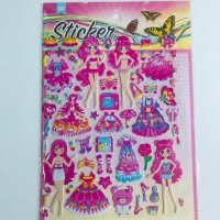 STICKER SHEET BARBIE