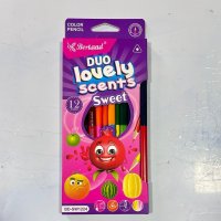 COLOR PENCIL BERTAND DUO LOVELY SCENTS 24 COLORS