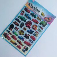 STICKER SHEET CAR