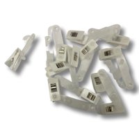 ID CLIP PLASTIC /METAL